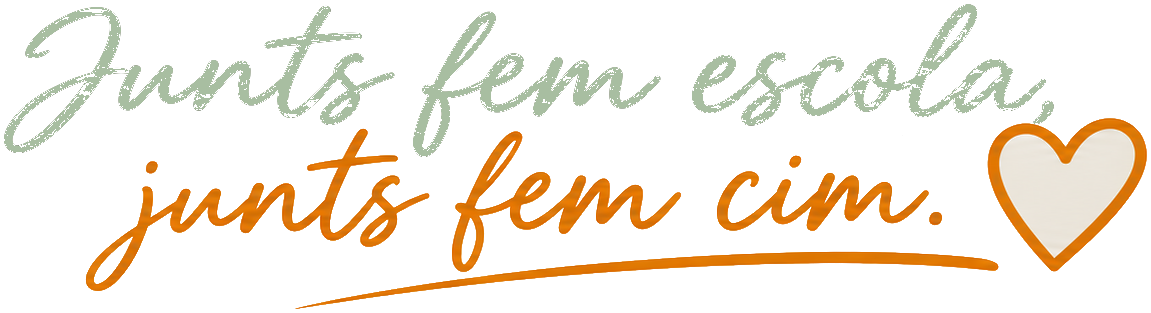 Junts fem escola, junts fem cim.